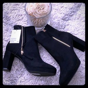 H&M black booties
